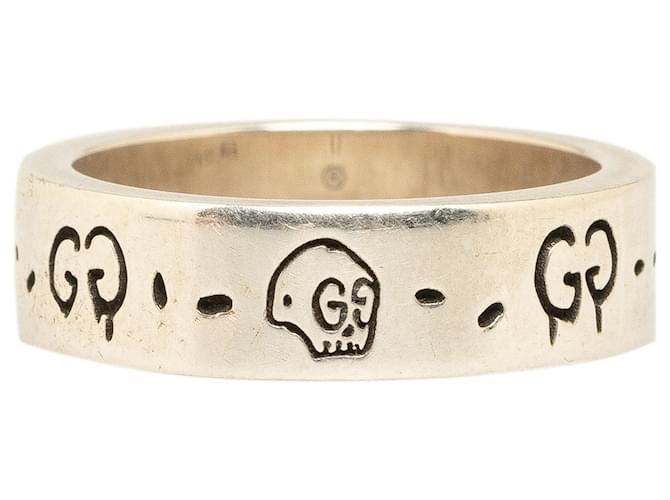 Gucci Silber GG Ghost Ring Metall  ref.1340353