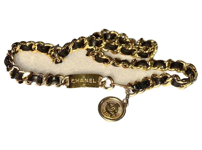 Cambon Vintage Chanel Gürtel Gold hardware