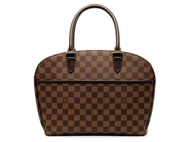 Louis Vuitton Bolsa de lona horizontal Saria N51282 Em uma boa condição  ref.1340385