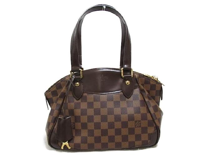 Louis Vuitton Verona PM Canvas Handbag N41117 in good condition Cloth  ref.1340397
