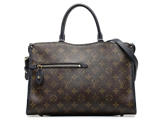 Bolsa Louis Vuitton Monogram Popincourt PM 2WAY M43434 em muito bom estado Marrom Plástico  ref.1340416