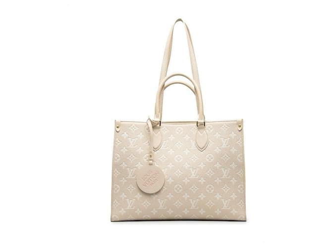 Borsa tote in pelle Louis Vuitton Onthego MM M46128 in buone condizioni  ref.1340425