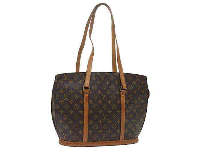 LOUIS VUITTON Monogramm Babylone Einkaufstasche M.51102 LV Auth 71239 Leinwand  ref.1340614