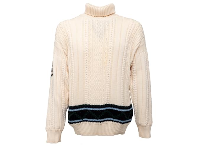 Gianfranco Ferré Strickpullover Aus weiß 