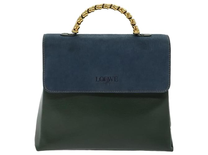 Loewe Velazquez Green Leather  ref.1340752