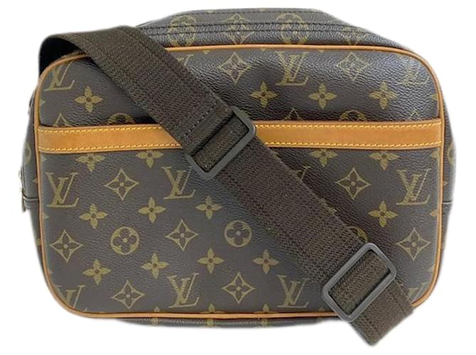 Louis Vuitton Reporter Brown Cloth  ref.1340785