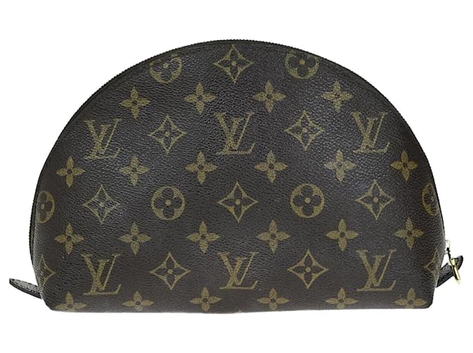 Louis Vuitton Demi ronde Brown Cloth  ref.1340790