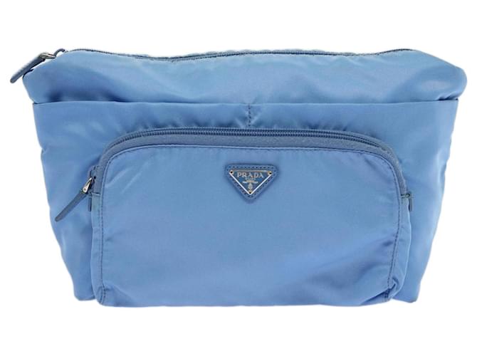 Prada Tessuto Blue Synthetic  ref.1340828