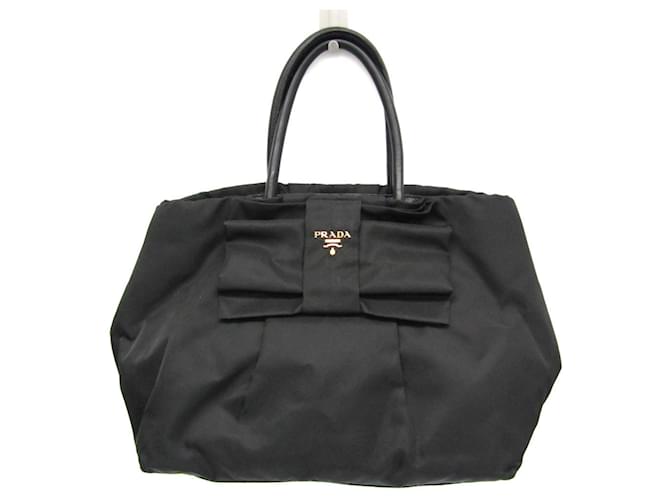 Prada Tessuto Nero Sintetico  ref.1341060