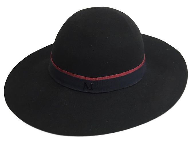 MAISON MICHEL Hats T.International M Wool Black