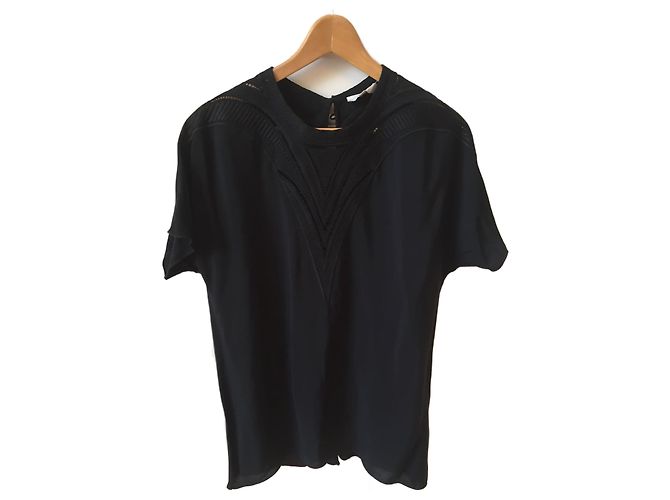 IRO Tops T.FR 36 Sintetico Nero