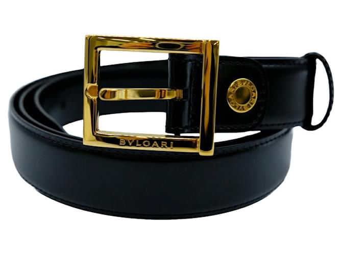 Bulgari Black Leather  ref.1341459