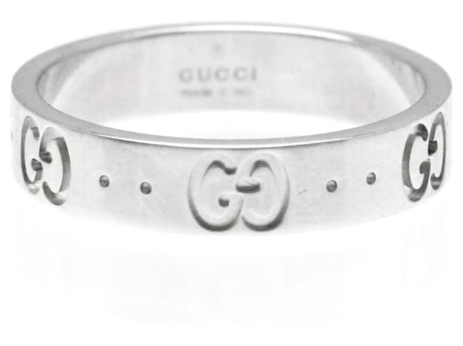 Icône Gucci Or blanc Argenté  ref.1341523