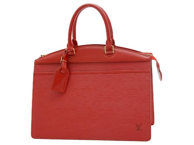 Louis Vuitton Riviera Rosso Pelle  ref.1341525