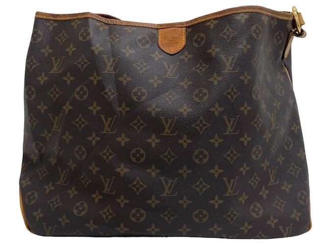 Louis Vuitton Delicioso Castaño Lienzo  ref.1341591