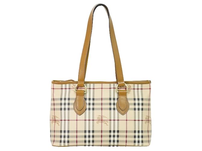 Burberry Nova Check Beige Tela  ref.1341618