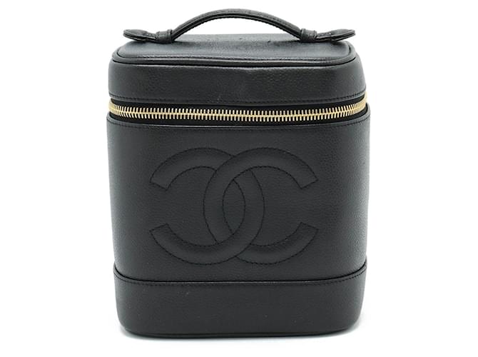 Chanel Vanity Cuir Noir  ref.1341661