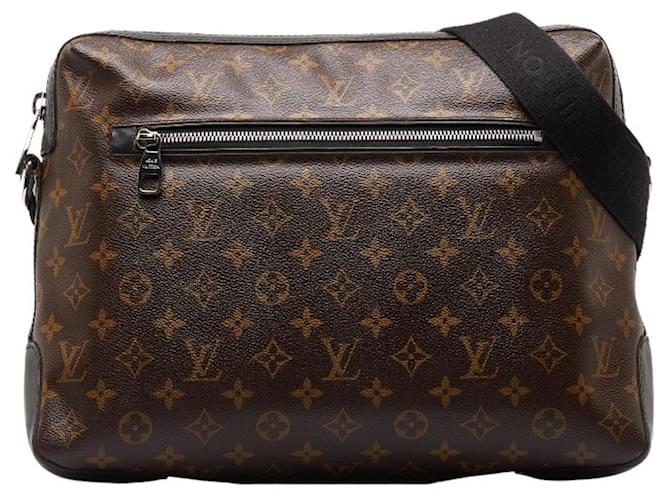 Louis Vuitton Macassar Castaño Lienzo  ref.1341745