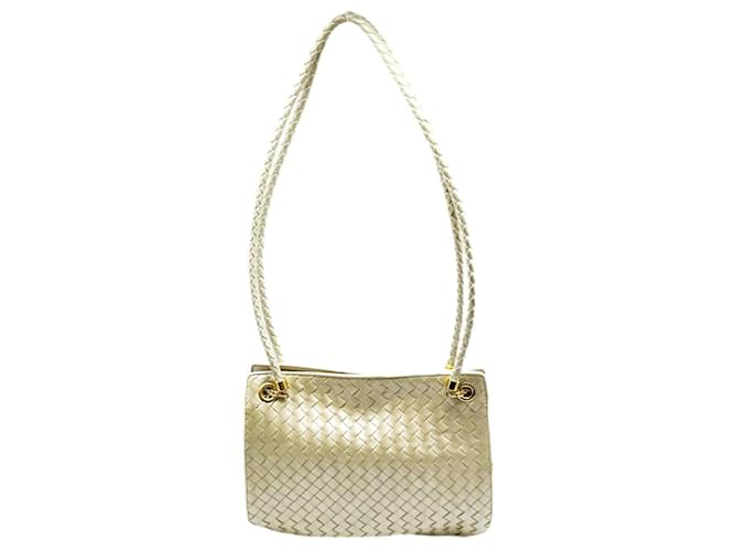 Bottega Veneta Intrecciato D'oro Pelle  ref.1341810