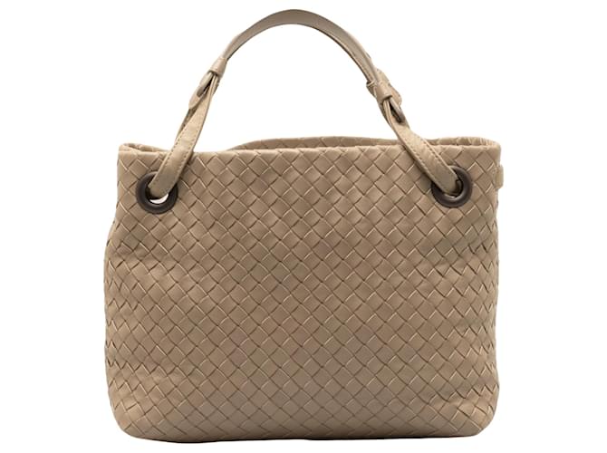 Bottega Veneta Intrecciato Gris Cuero  ref.1341821