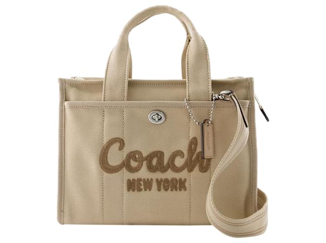 Carico 26 Borsa Shopper - Coach - Cotone - Neutra  ref.1341891