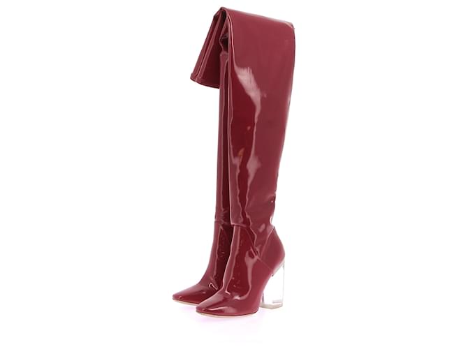 DIOR  Boots T.eu 37 polyester Pink  ref.1341920