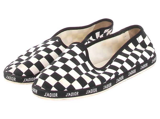Dior espadrilles T.EU 40.5 Cloth Black