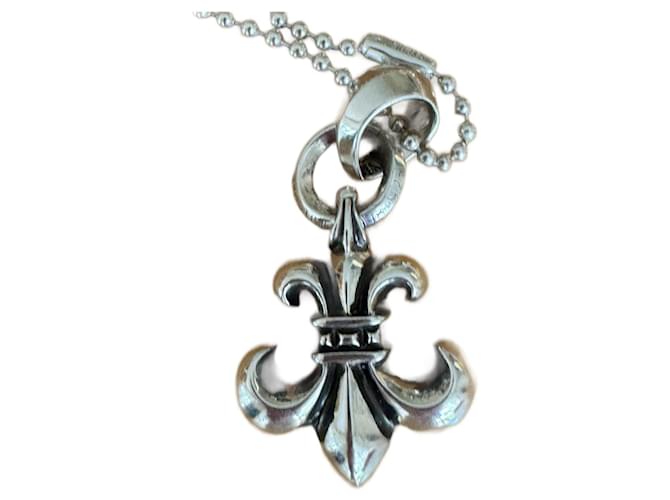 Chrome Hearts Collares colgantes Plata Plata  ref.1342181