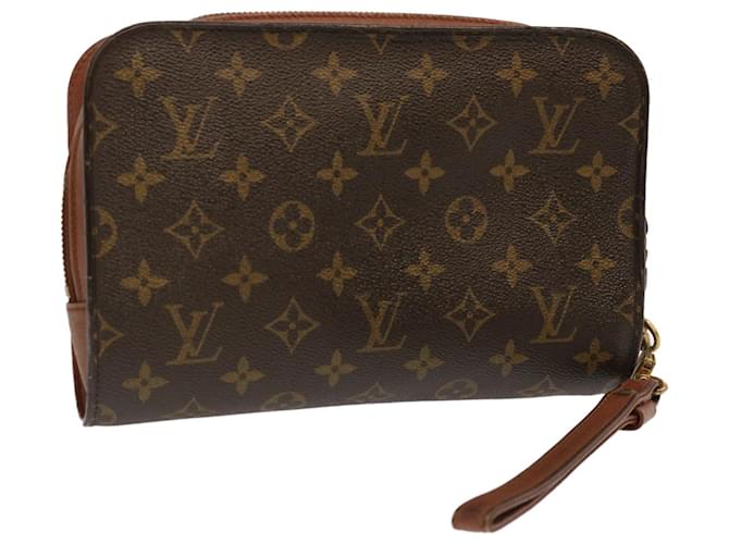 LOUIS VUITTON Monogram Orsay Clutch Bag M51790 LV Auth 70896 Cloth  ref.1342259