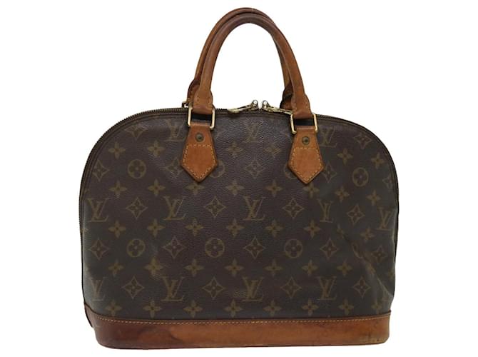 Bolsa de mão M LOUIS VUITTON com monograma Alma M51130 Autenticação de LV 71253 Lona  ref.1342311