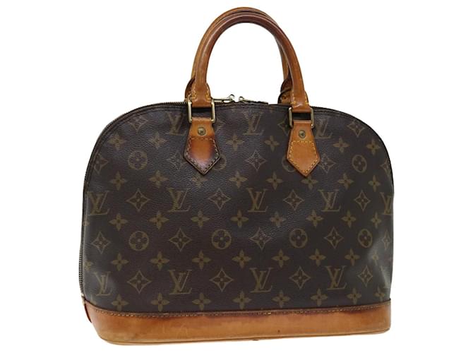 LOUIS VUITTON Sac à main Alma monogramme M51130 Auth LV 71256 Toile  ref.1342336