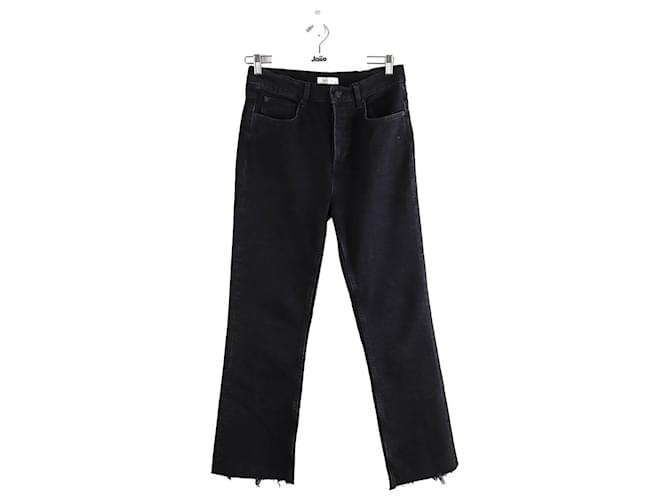 Anine Bing Jeans retos de algodão Preto  ref.1342369