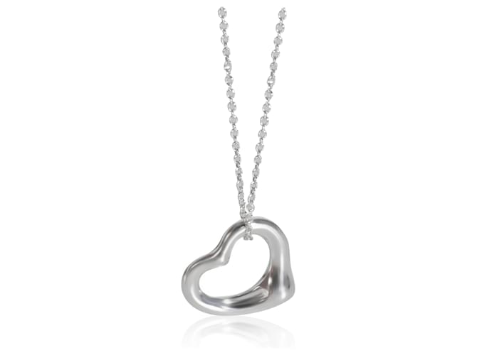 TIFFANY & CO. Elsa Peretti Open Heart Pendant in Sterling Silver  ref.1342464