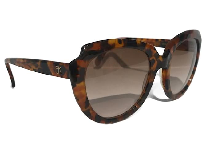 & Other Stories OTHER  Sunglasses T.  plastic Brown  ref.1342553