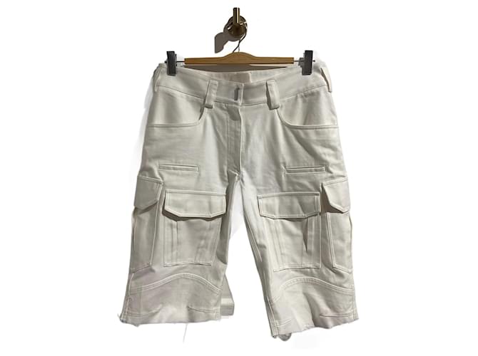 GIVENCHY  Shorts T.International XL Cotton White  ref.1342556