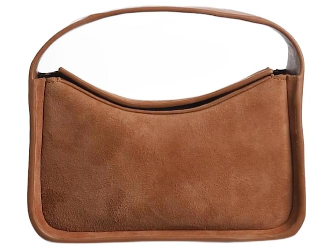 Autre Marque Brown suede Minnie bag  ref.1342984