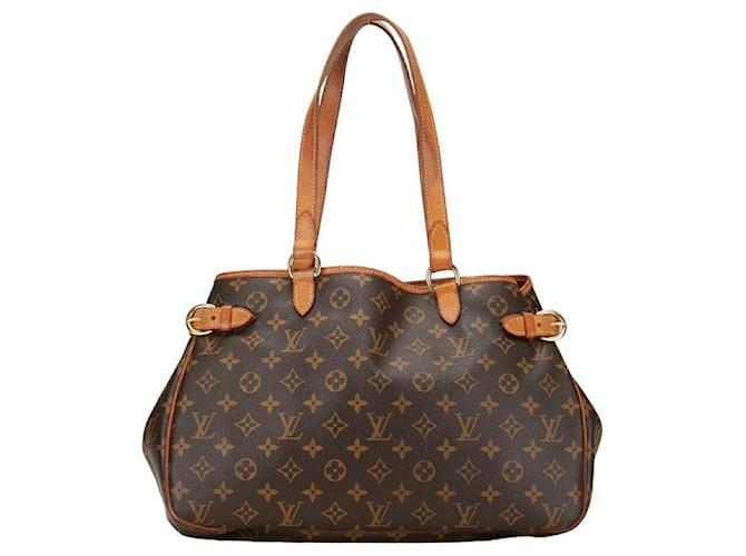 Louis Vuitton Batignolles Sacola de lona horizontal M51154 em boa condição  ref.1343879