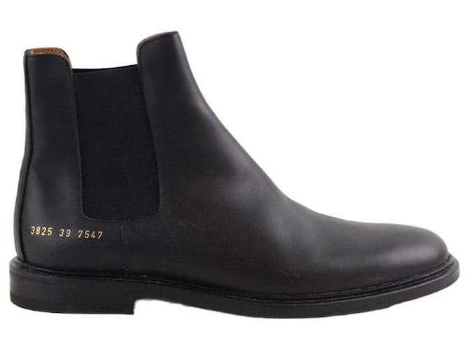 Autre Marque Leather boots Black  ref.1344092