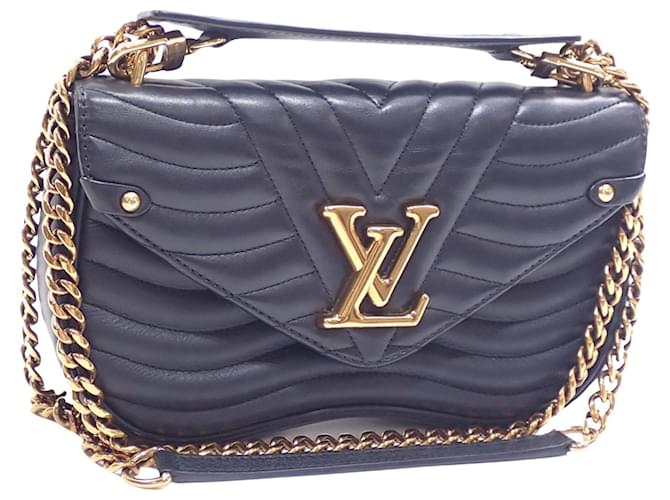 Louis Vuitton New Wave Black Leather  ref.1344140