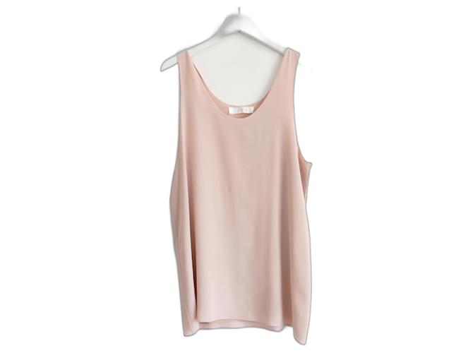 Chloé Chloe Pink Silk Vest Top  ref.1344168