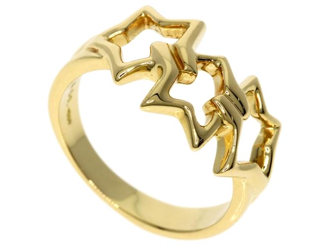 Tiffany & Co Triple Star Golden Gelbes Gold  ref.1344260