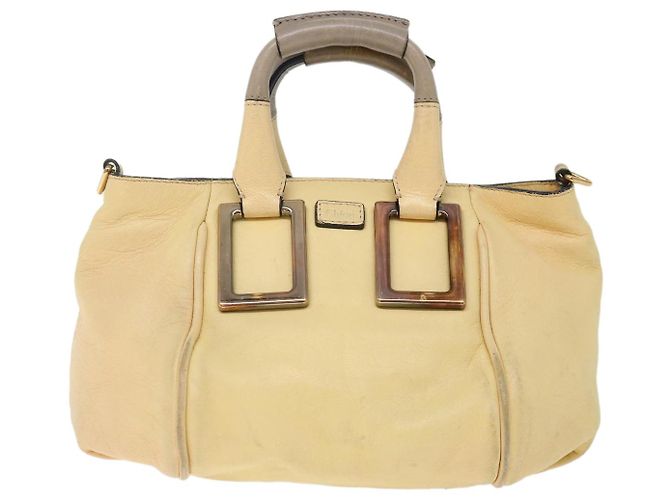 Chloé Ethel Beige Pelle