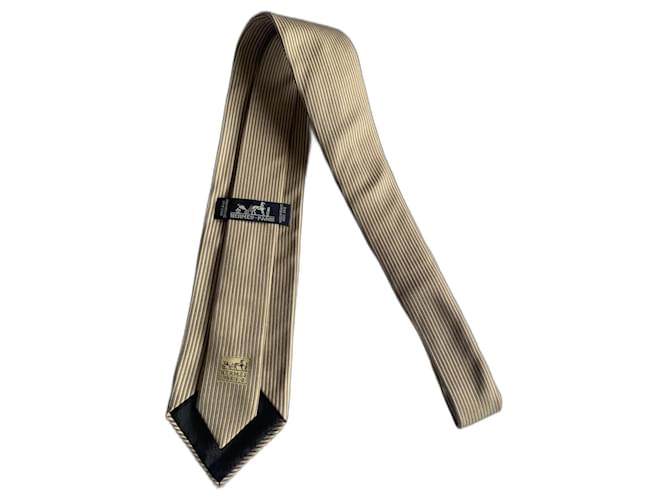 Hermès Krawatten Seide  ref.1344340
