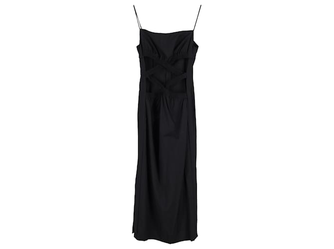 Autre Marque Christopher Esber Cutout Maxi Dress in Black Wool  ref.1344857