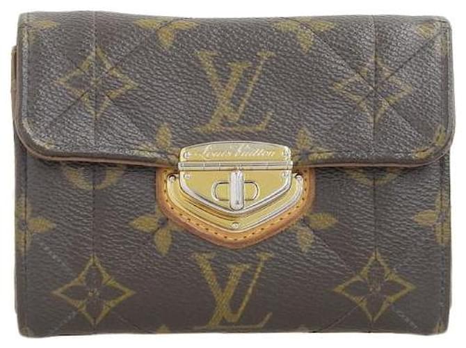 Louis Vuitton Portefeuille Cartera compacta Lona Cartera corta M63799 en buenas condiciones Lienzo  ref.1344873