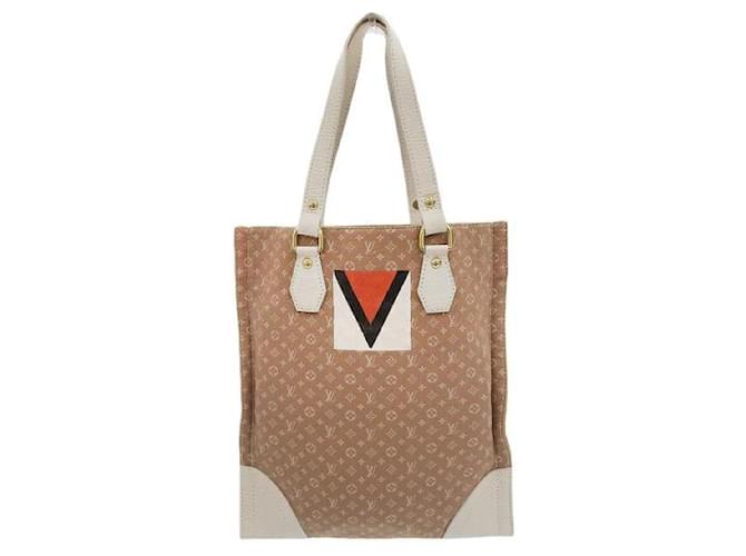 Louis Vuitton Mini Tanger in Very Good Condition Beige Cloth  ref.1344934