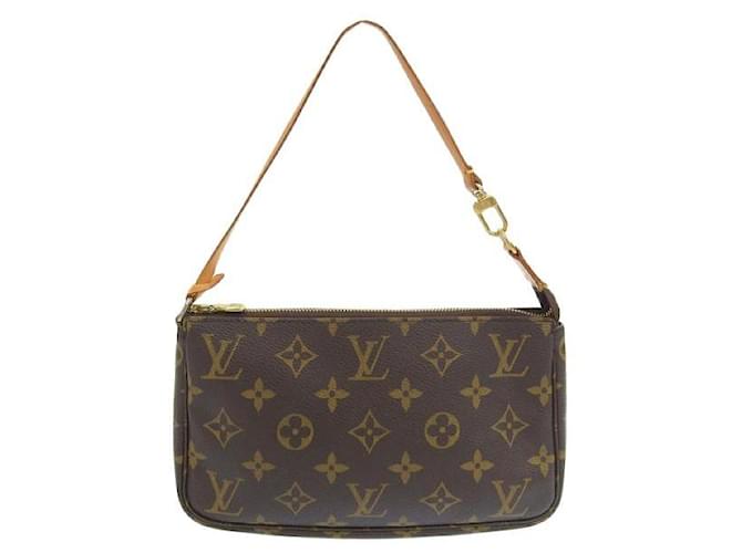 Louis Vuitton Pochette Accessoires Canvas Shoulder Bag M51980 in good condition Cloth  ref.1344948