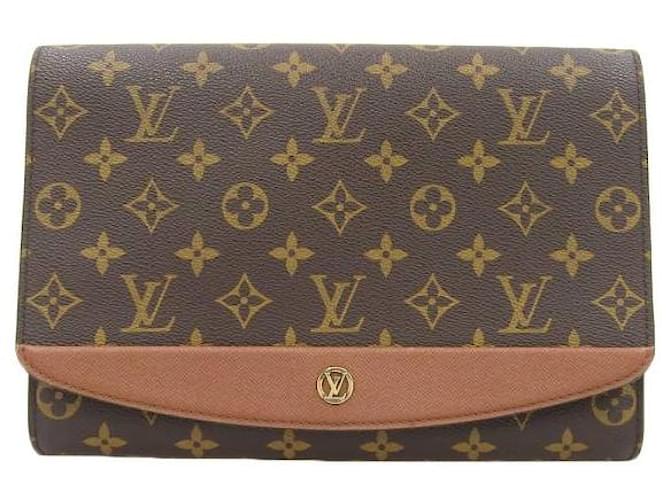 Louis Vuitton Bordeaux Shoulder Bag Canvas Shoulder Bag M51797 in fair condition Cloth  ref.1344950