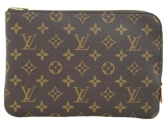 Louis Vuitton Etui Voyage PM Canvas Clutch Bag M44500 in excellent condition Cloth  ref.1344955