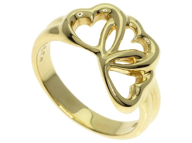 Dreifaches Herz von Tiffany & Co Golden Gelbes Gold  ref.1345068